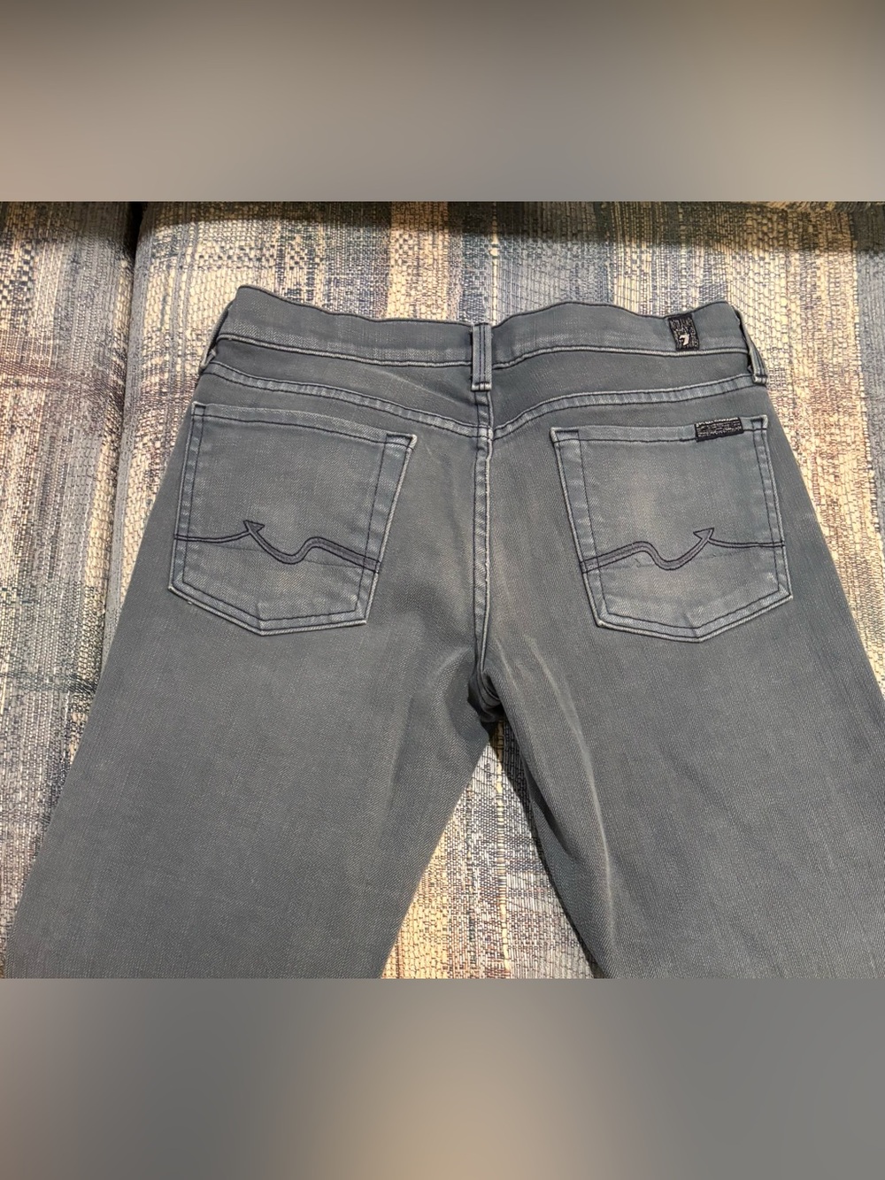 7 For All Mankind Ginger Flare Jeans 28 - Picture 5 of 5